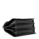 BULGARI Calfskin Million Chain Motif Serpenti Forever Top Handle Black BULGARI Calfskin Million Chain Motif Serpenti Forever Top Handle Black