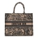 CHRISTIAN DIOR Canvas Embroidered Large Dioriviera Toile De Jouy Book Tote Beige CHRISTIAN DIOR Canvas Embroidered Large Dioriviera Toile De Jouy Book Tote Beige
